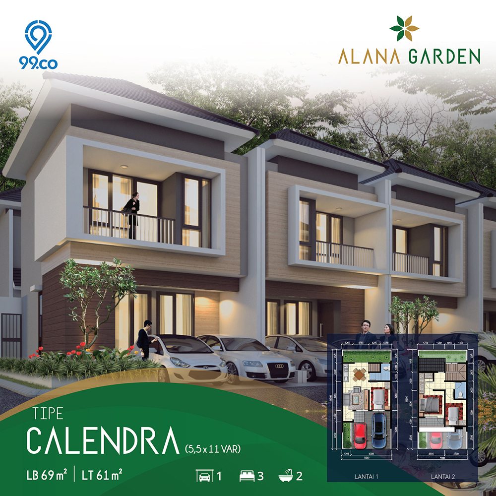 Alana Garden Tipe Calendra