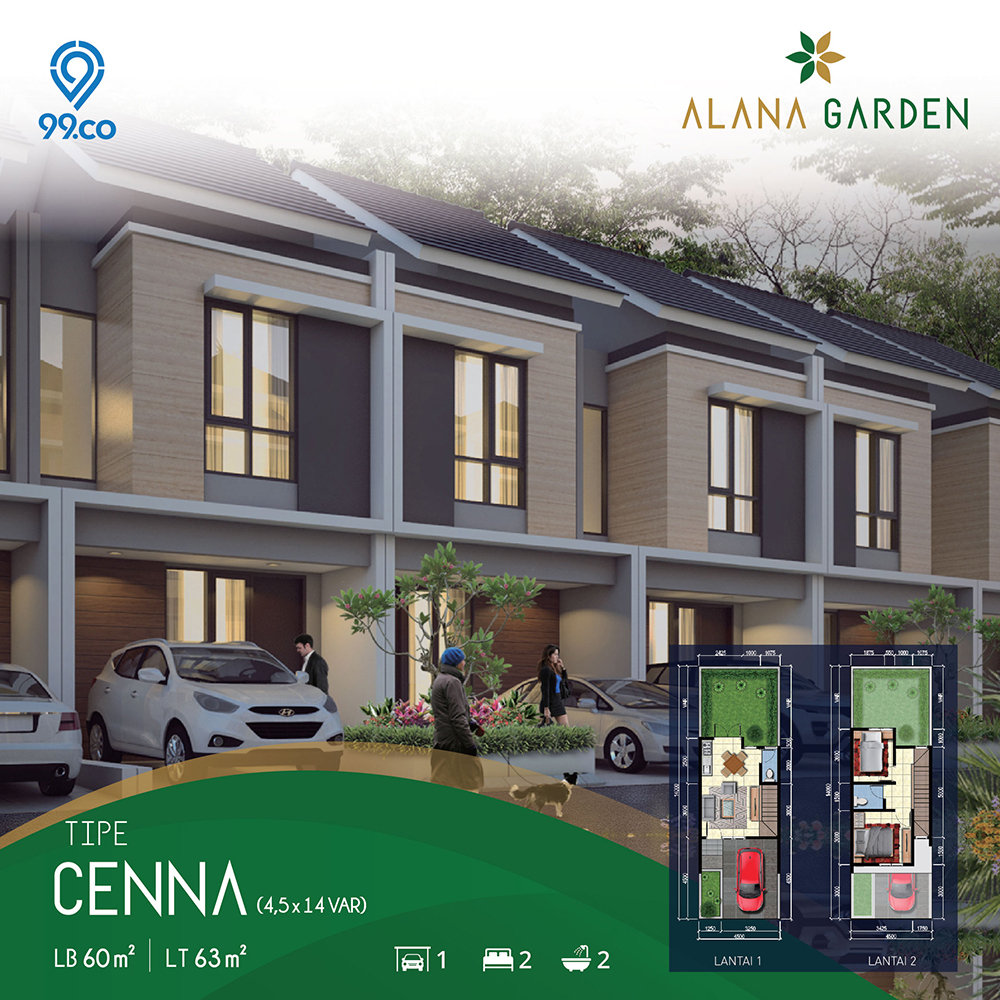 Alana Garden Tipe Cenna